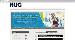 Desktop Screenshot of niceusergroup.org